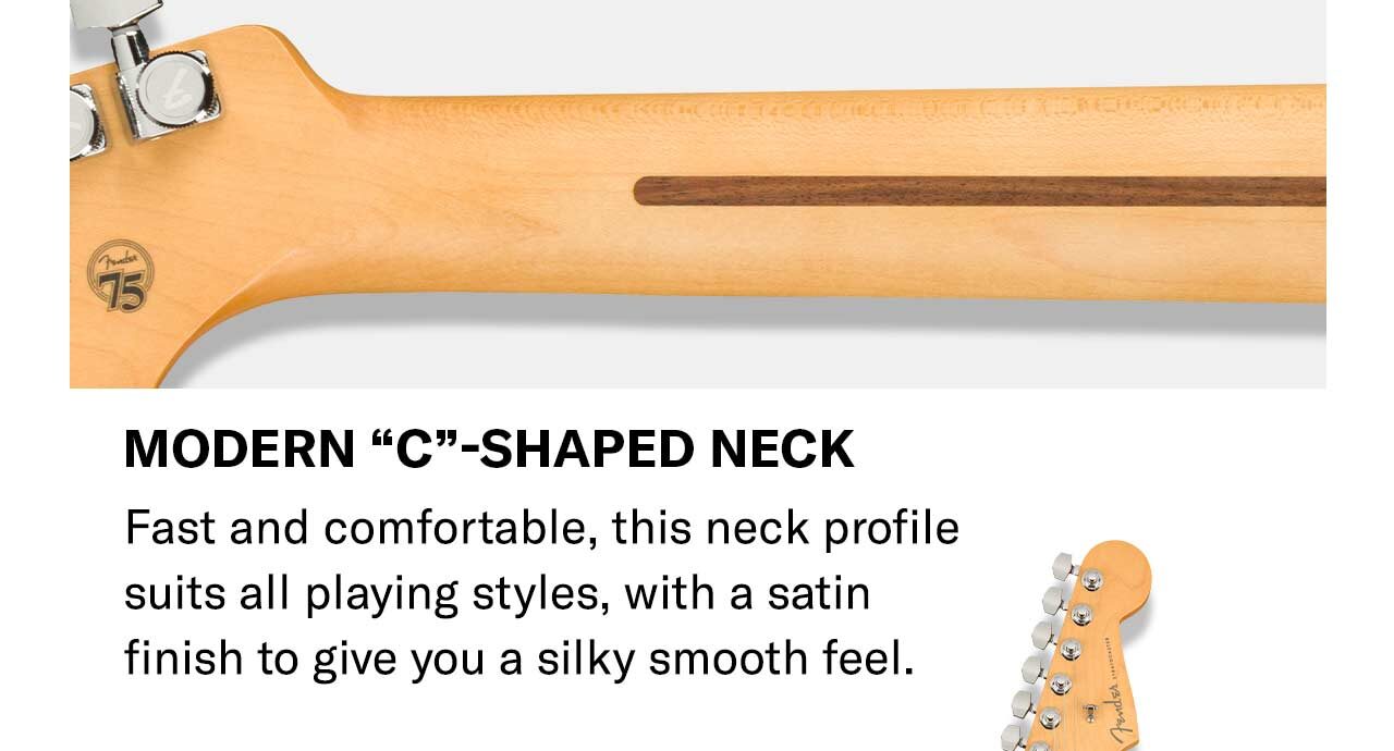 Modern C-Shaped Neck
