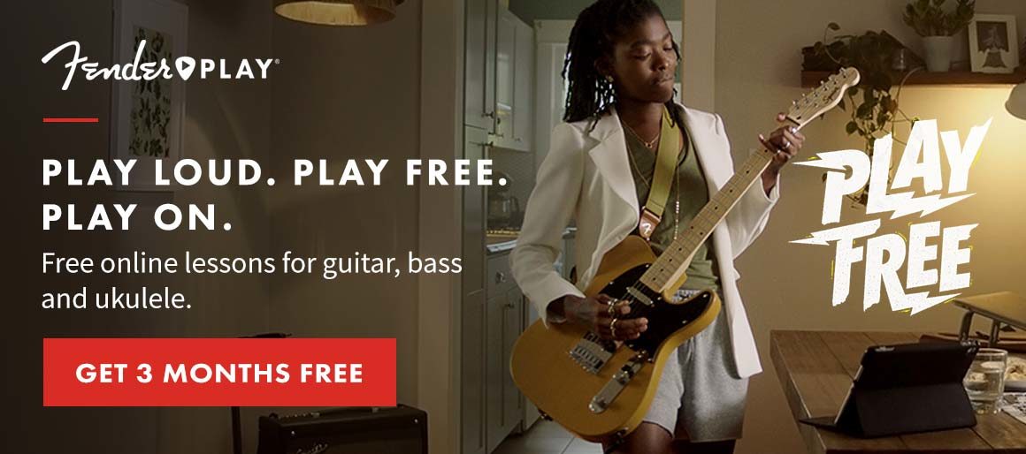 Fender Play | Get 3 Months On Us