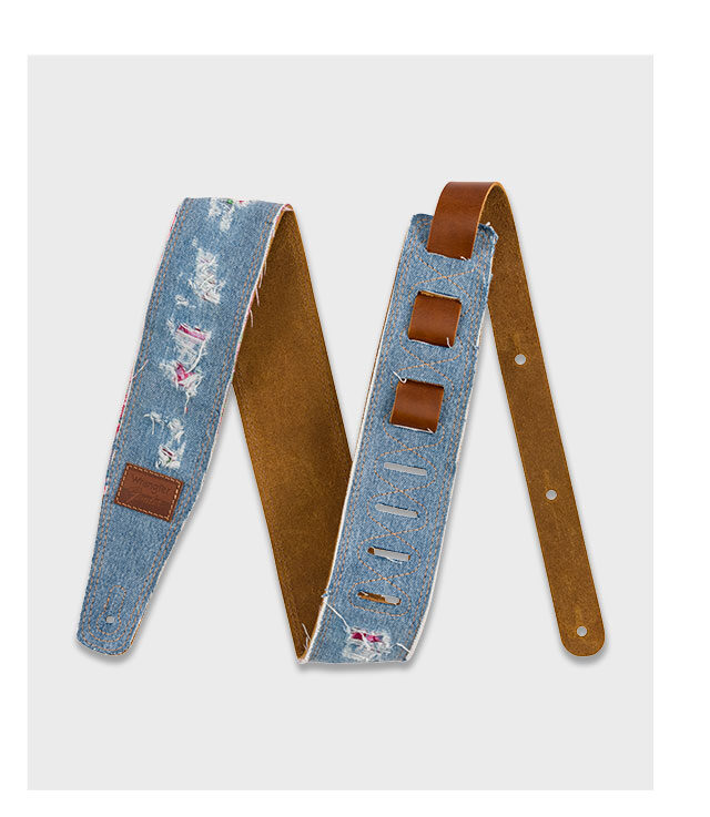 Ripped Paisley Strap