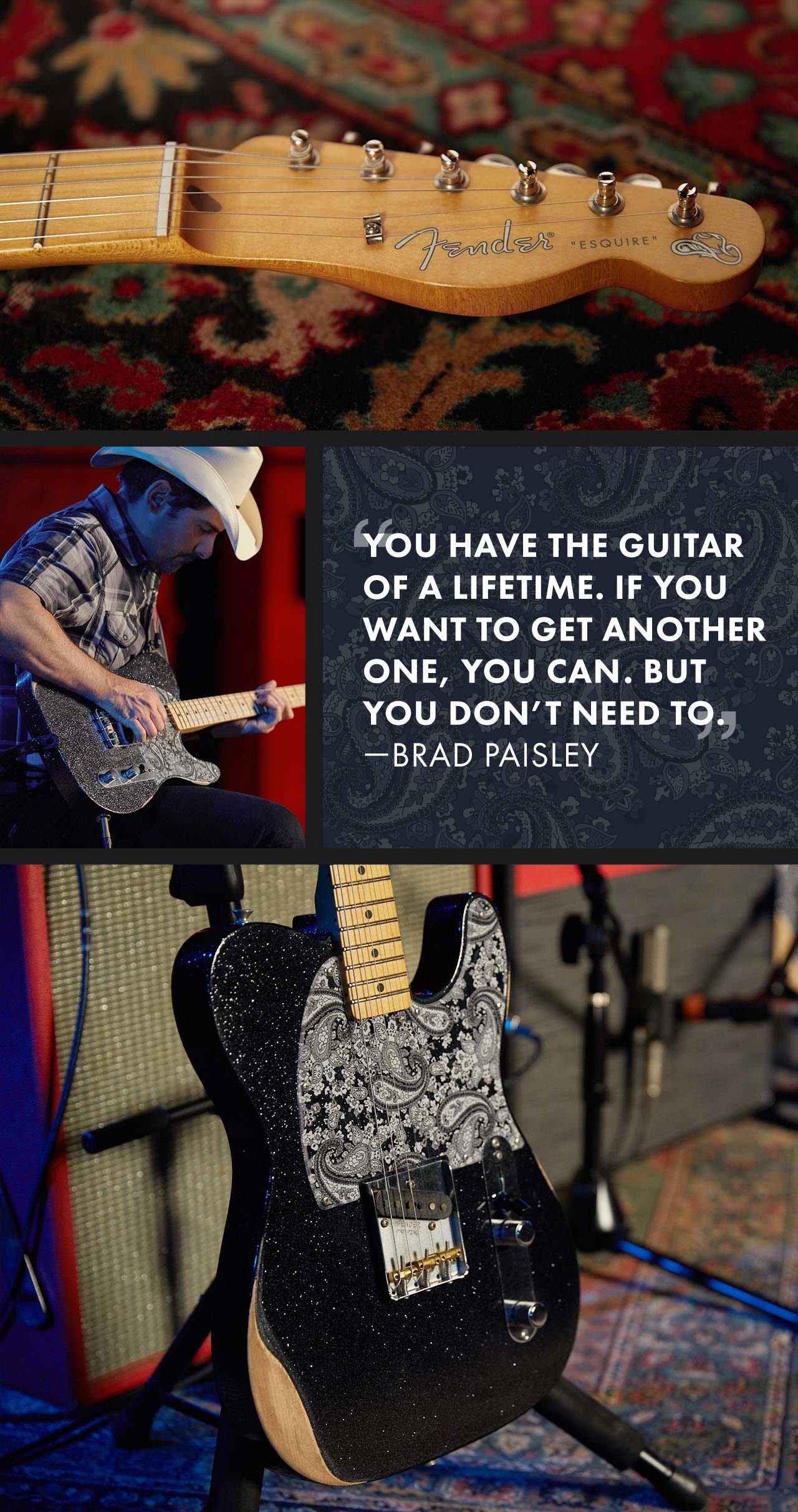 You have the guitar of a lifetime