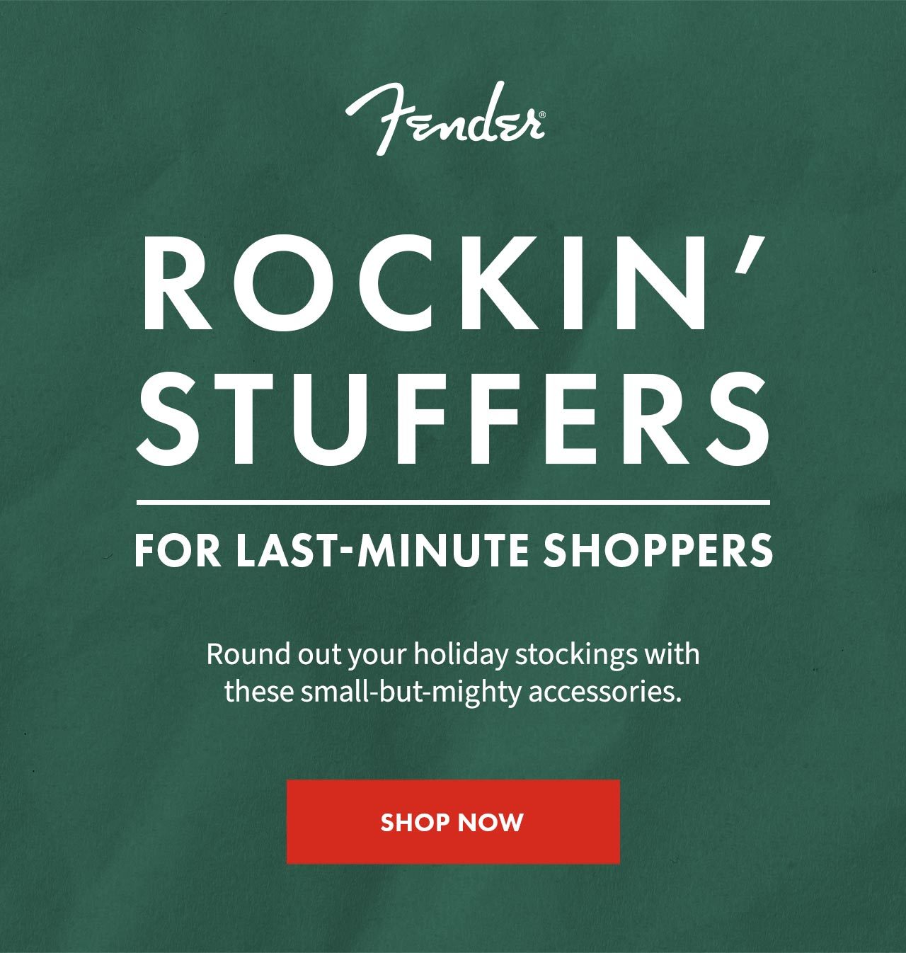 Rockin' Stuffers For Last-Minute Shoppers | Shop Now