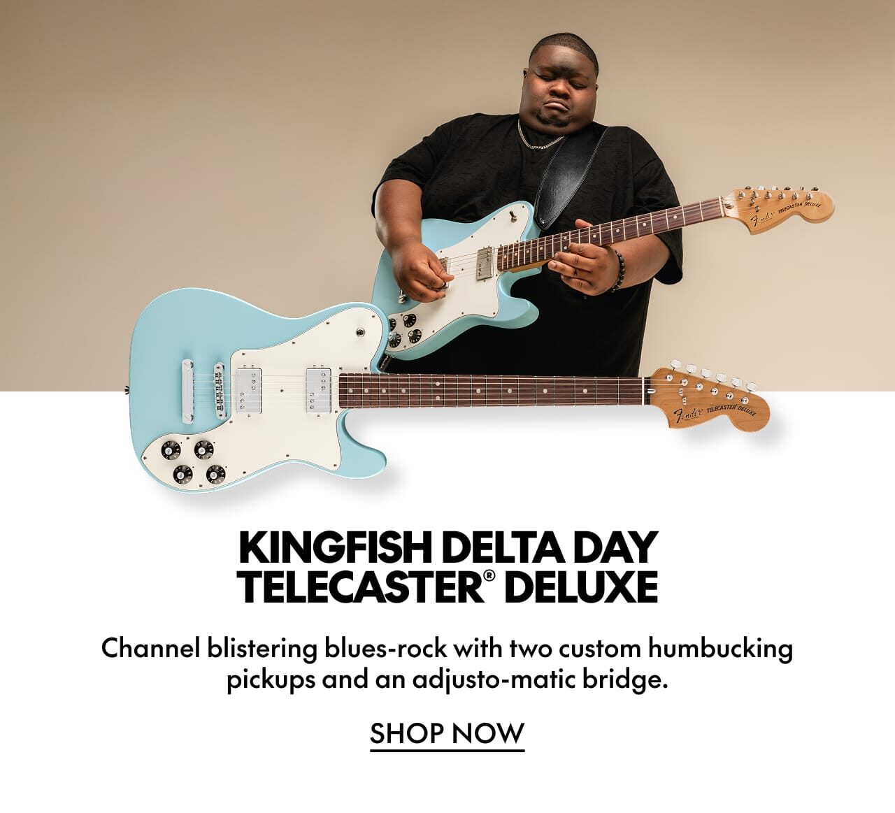 Kingfish Delta Day Telecaster Deluxe