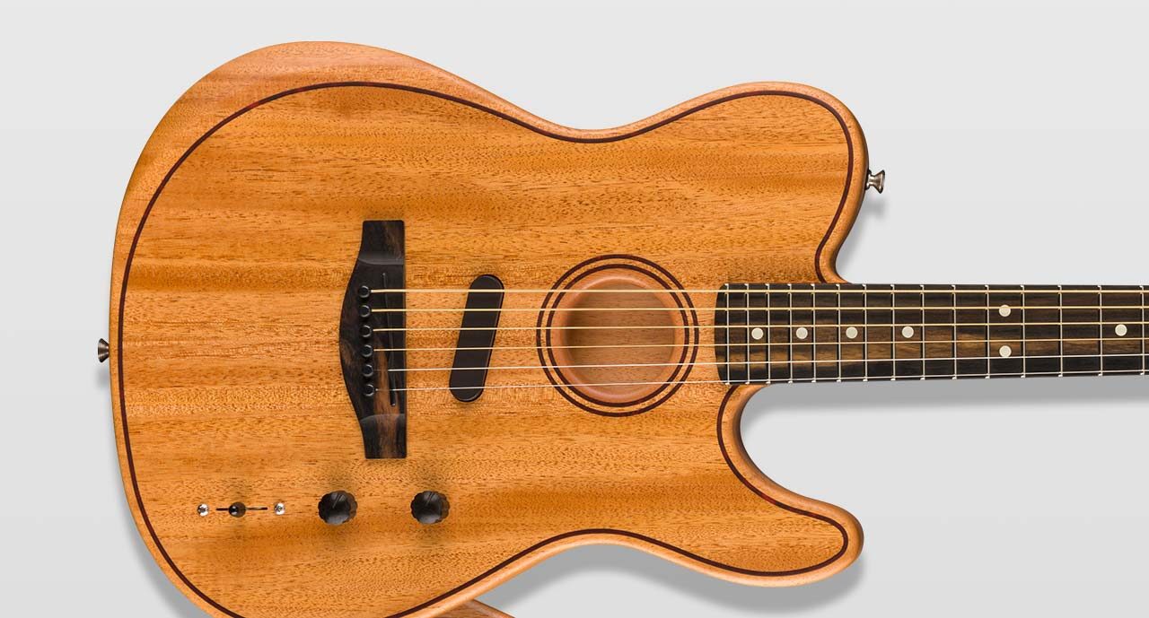 American Acoustasonic® Telecaster® All-Mahogany