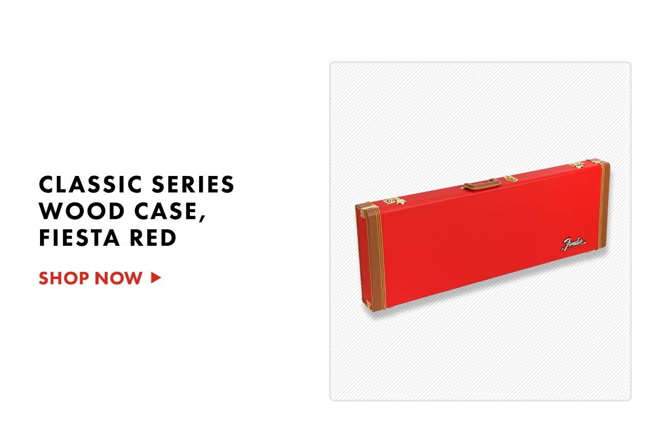 Classic Series Wood Case, Fiesta Red