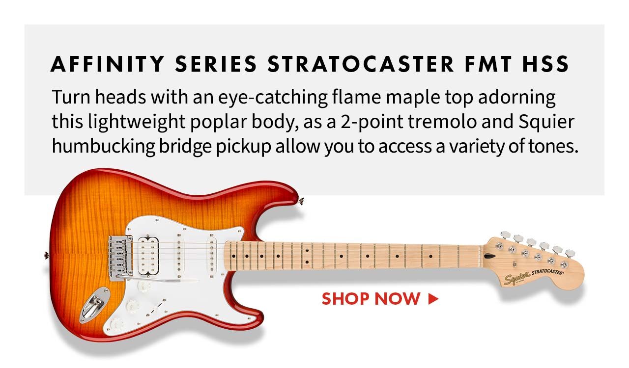 Affinity Series Stratocaster FMT HSS