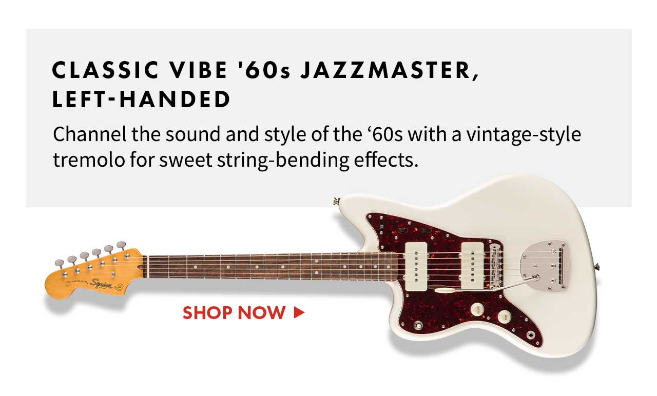 Classic Vibe 60s Jazzmaster, Left-Handed