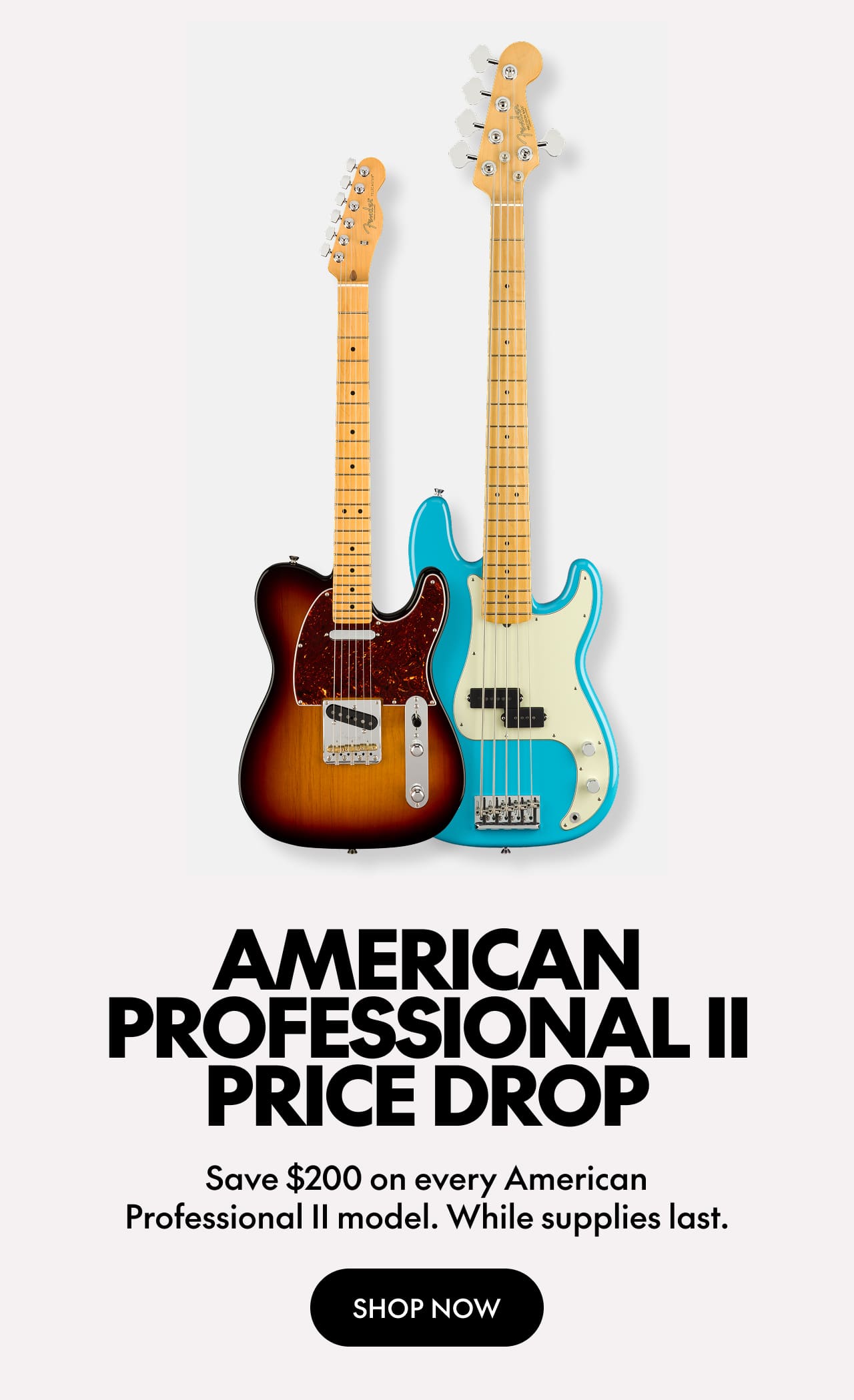 American Professional II Price Drop | Shop Now