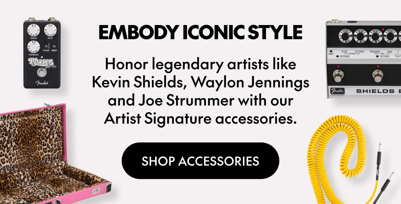  Embody Iconic Style | Shop Artist Signature Accessories