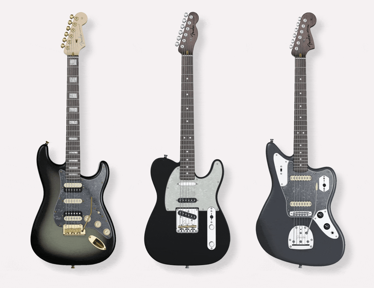 Customize your instrument with a selection of body types, neck shapes and fingerboards.