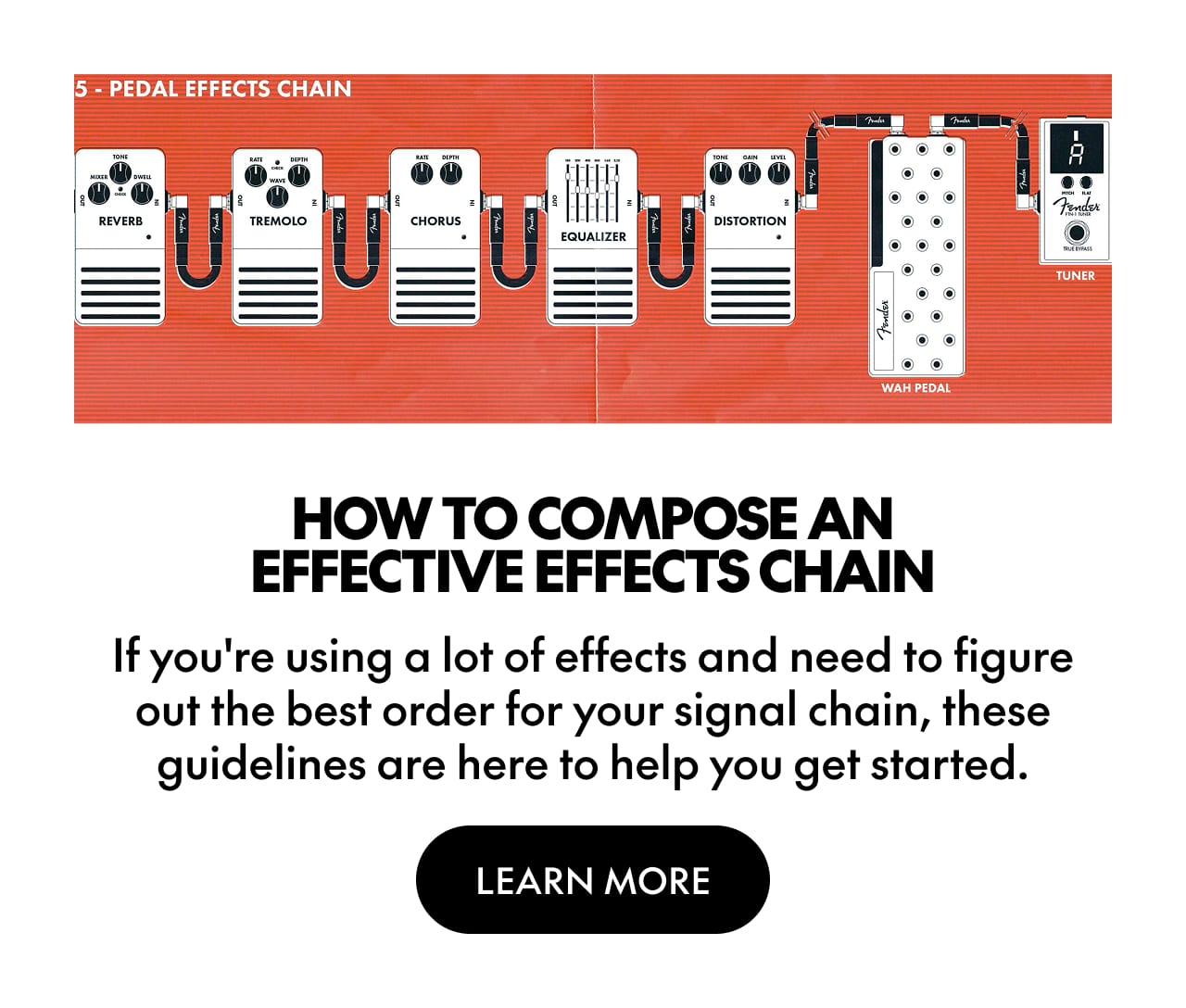 How to Compose an Effective Effects Chain | Learn More
