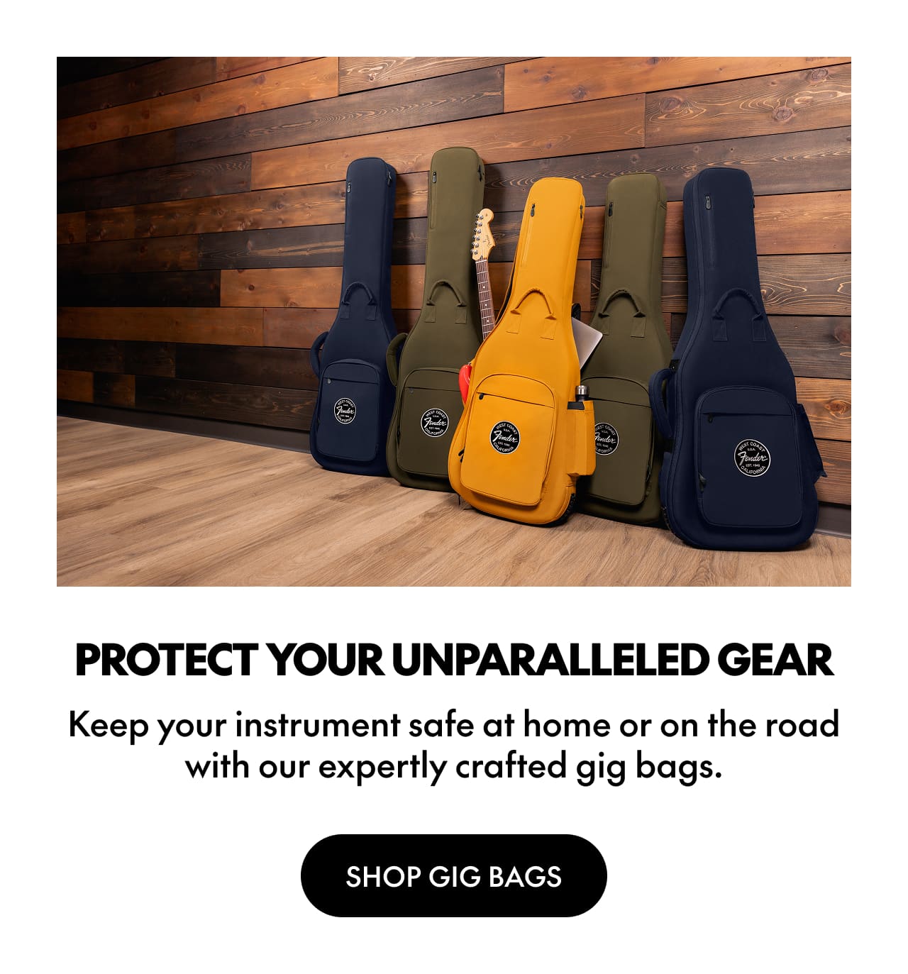 Protect Your Unparalleled Gear | Shop Gig Bags