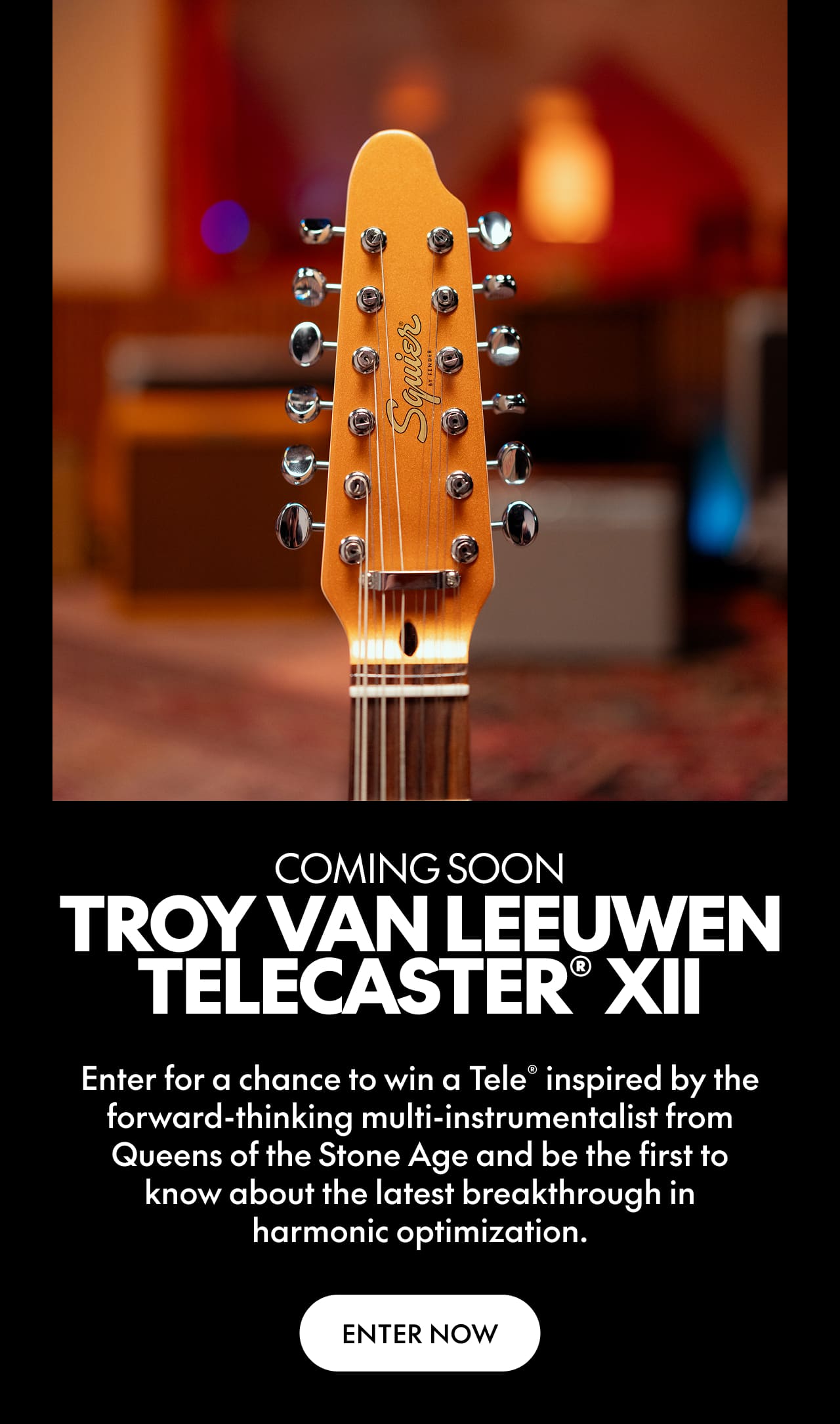 Coming Soon | Troy Van Leeuwen Telecaster XII