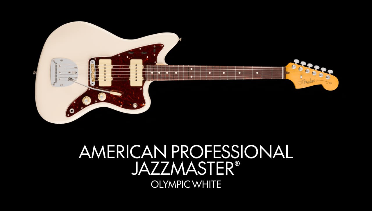 Anerican Professional Jazzmaster in Olympc White