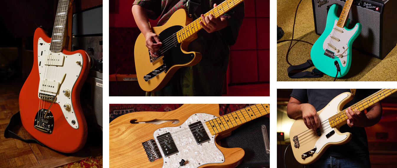 Shop Fender | Electric Guitars, Acoustics, Bass, Amps & More