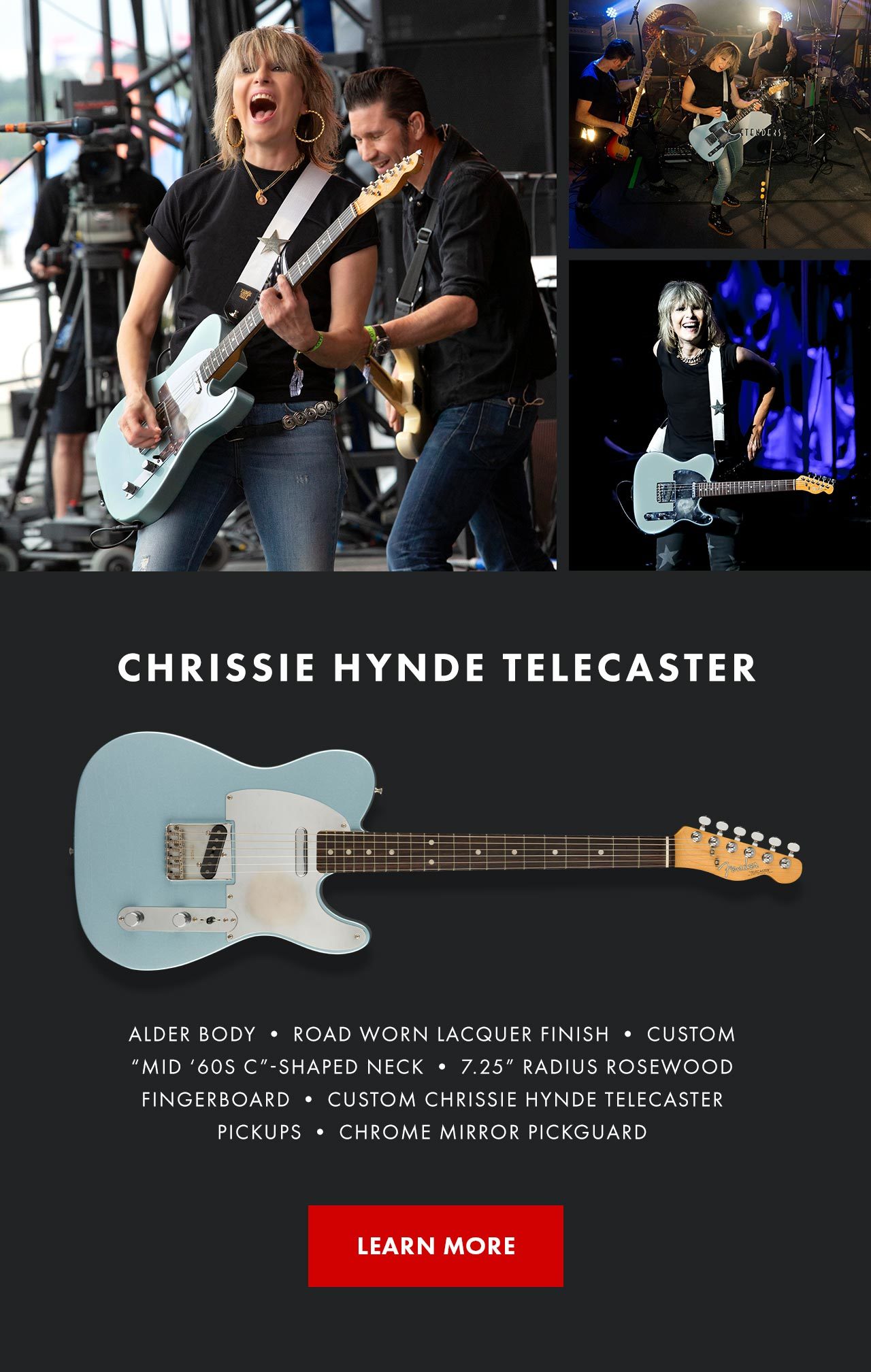 Chrissie Hynde Telecaster Specs