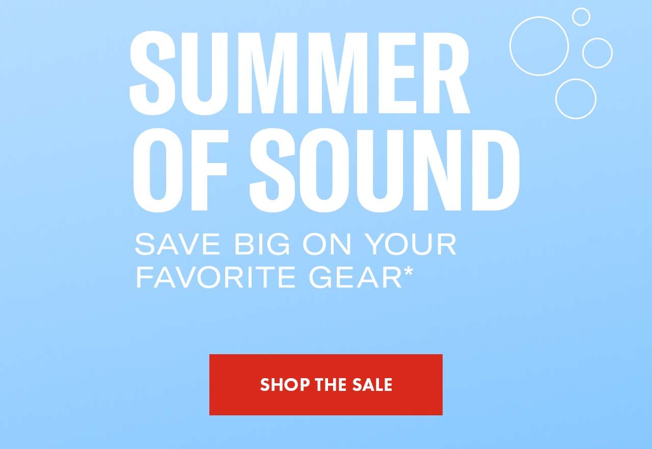 Save Big on Your Favorite Gear*